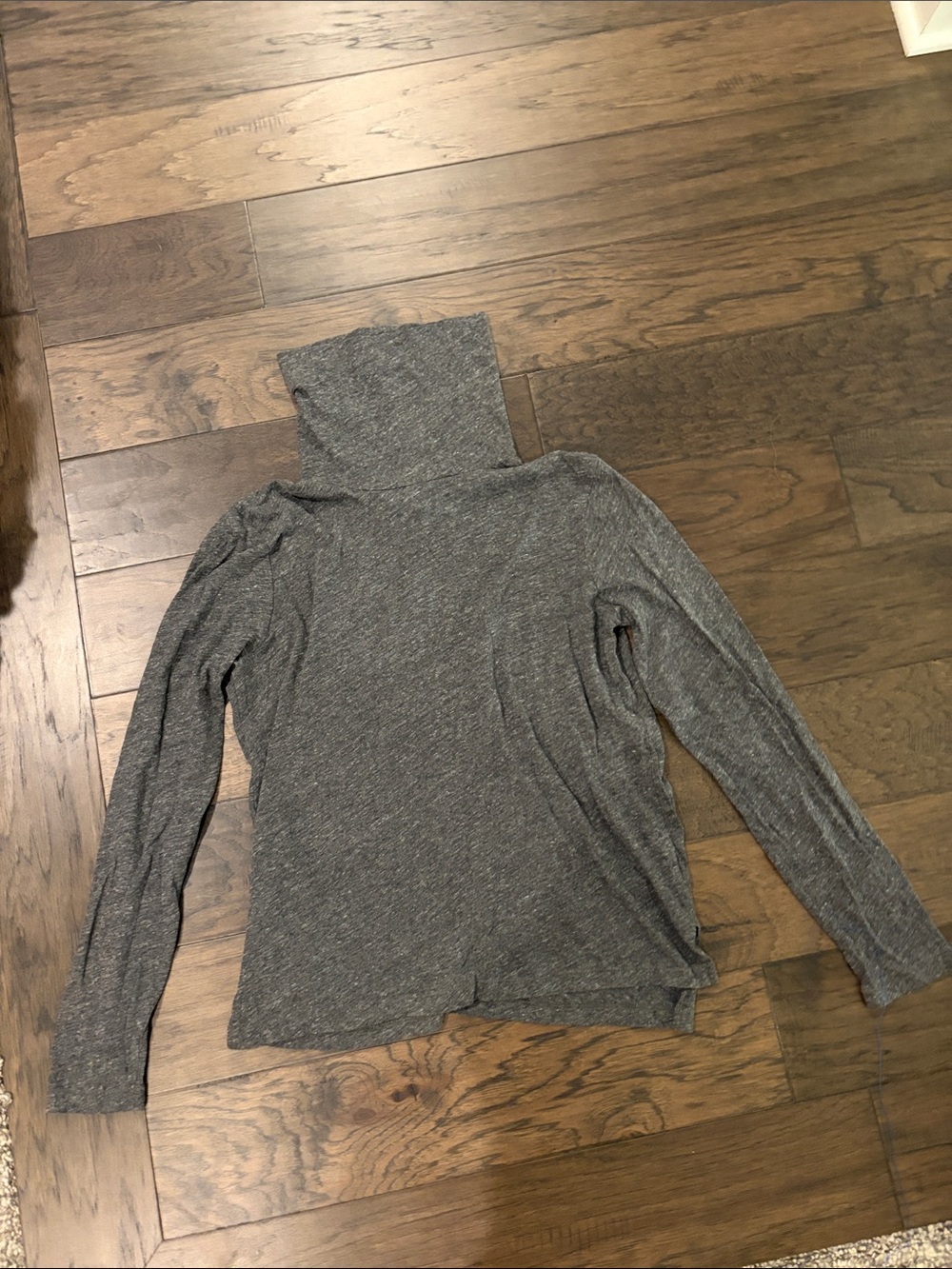 New With Tags Madewell Gray turtleneck Top Sz M